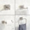 Hibiscus 4 - Piece Bathroom Hardware Set