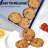 Baking Sheet Set Of 3, Non-Stick Carbon Steel Cookie Sheets With Square Texture Pattern – Essential For Cozy Autumn & Winter Baking, Warm Family Gatherings, And Creating Happy Homemade Memories-117884030