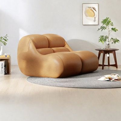 Chaise de loisir légère en bois massif de style luxueux