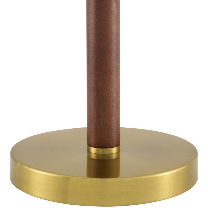 Lampe de table en bois massif Sochi