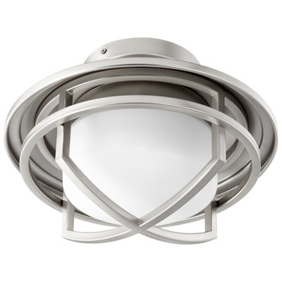 Riemer 11'' 1 - Light LED Globe Ceiling Fan Light Kit