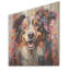 Chien, berger australien, aura, art mural en bois sur bois de pin naturel-602595673