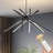 Mercer41 8-Light Aluminum Remote Control Dimmable LED Modern Sputnik Chandelier-1875925381