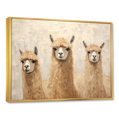 " Minimalism Cute Alpacas "