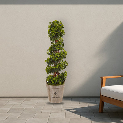 English Ivy Artificial Tree in Planter