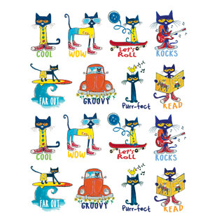 Edupress Pete The Cat Stickers