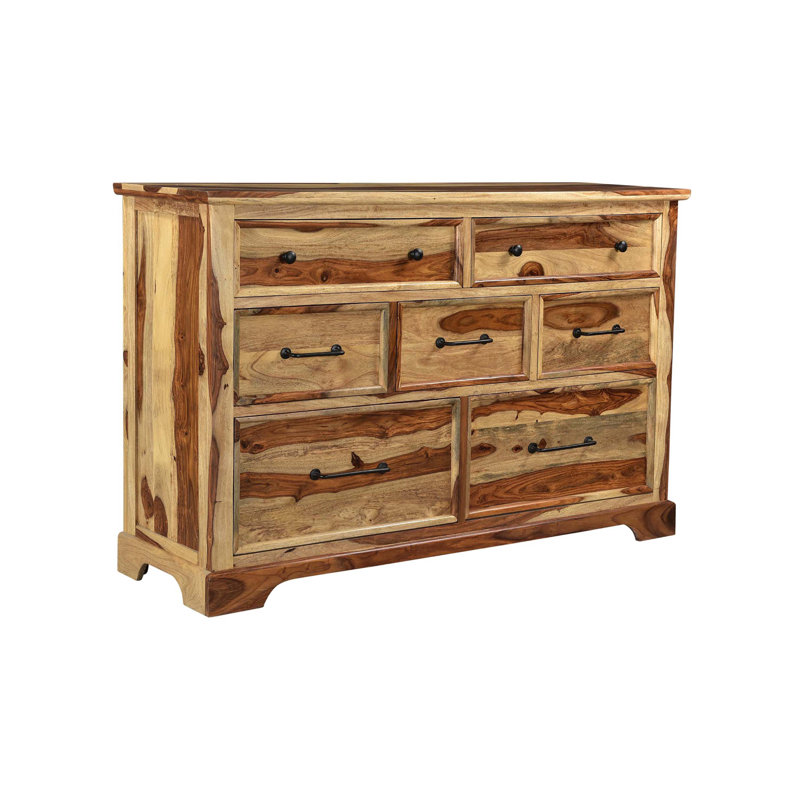 Commode 7 tiroirs, Naturel