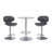 Aishvi 2 - Person Pedestal Dining Set-828522160-828522061