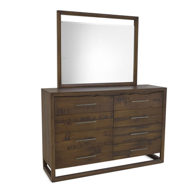 Branchville Solid Wood 60'' W 8 - Drawer Dresser