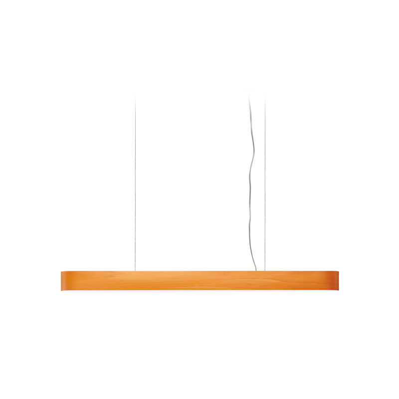 Luminaire suspendu I-Club Linea par Burkhard Dämmer, Orange
