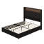 Bed Frame with USB Port,  and  Wing-Back Headboard-277968356