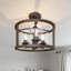 Cotina 3-Lights Glass Semi Flush Mount Ceiling Light-1000722850