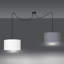 Pascua 2 - Light Black Drum Pendant-40748482
