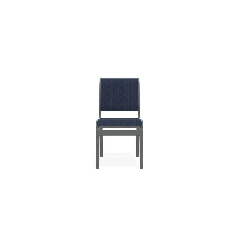 Aruba II Outdoor Dining Chair, Graphite, Mavi