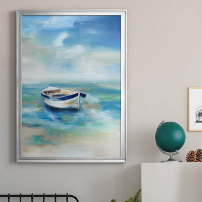 Solitude Shore - Peinture sur toile encadrée