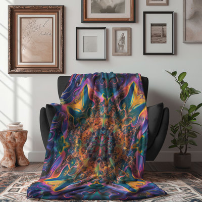 Psychedelic Light - 1 Piece Blanket