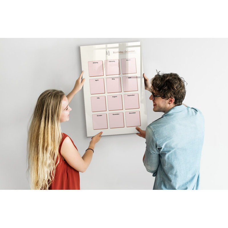 Magnetic Glass Dry Erase Board