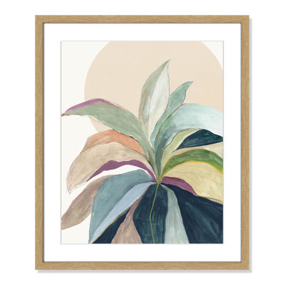 Sherbrooke Sunny Bright Leaves II by Asia Jensen Print