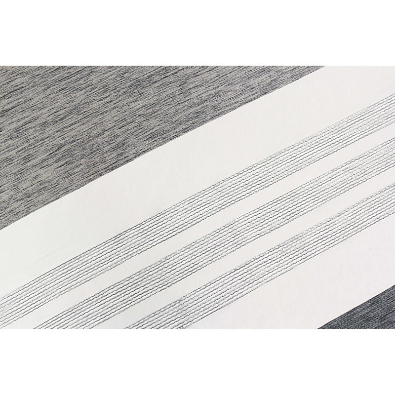 Ladene Sheer Sliding Panel Single Panel, Grey, Width 140 x Drop 229cm