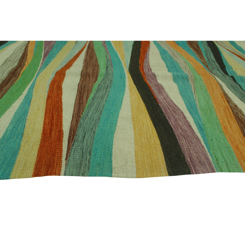 Brenea Wool Abstract Indoor Rug