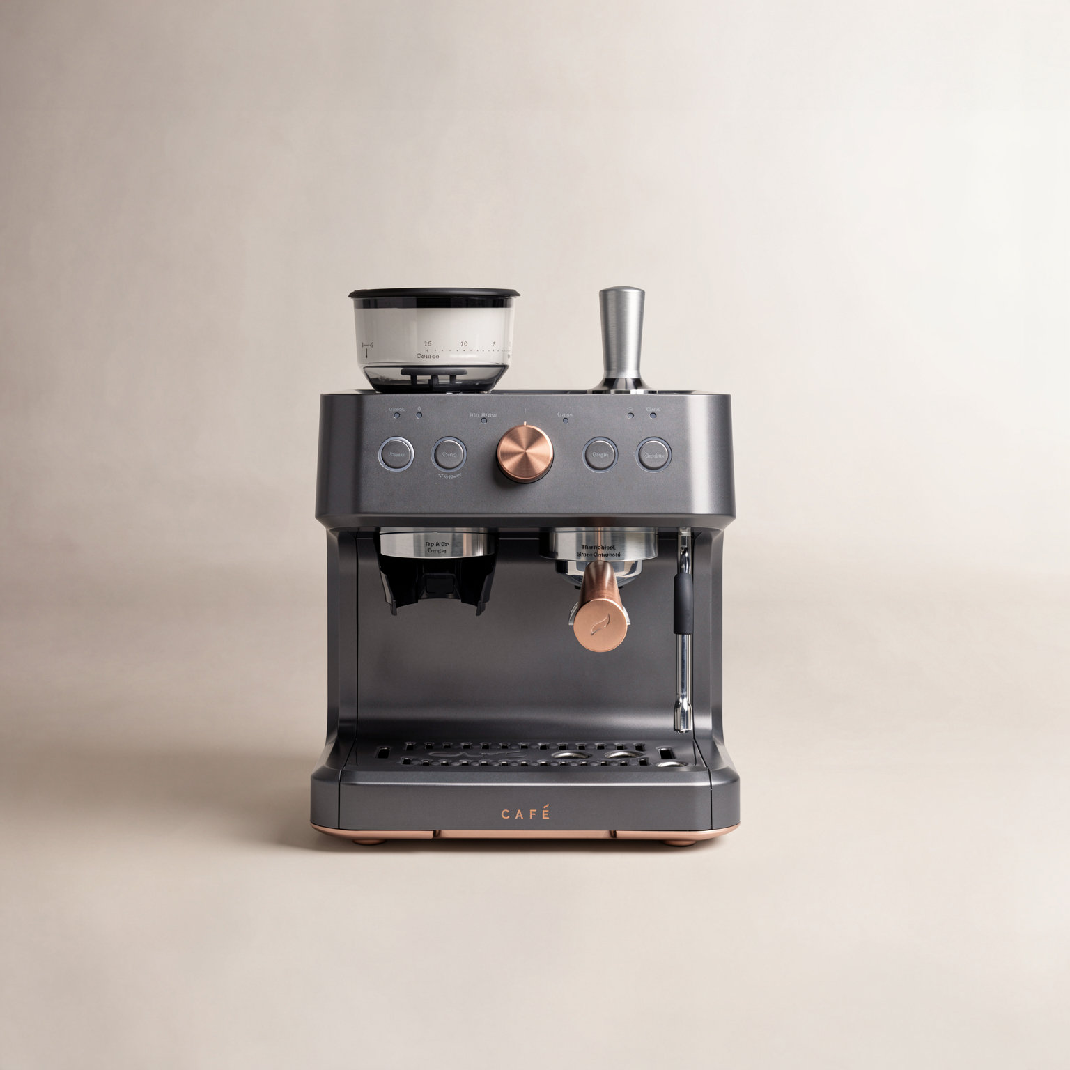 Café Bellissimo Espresso Machine, Matte Black