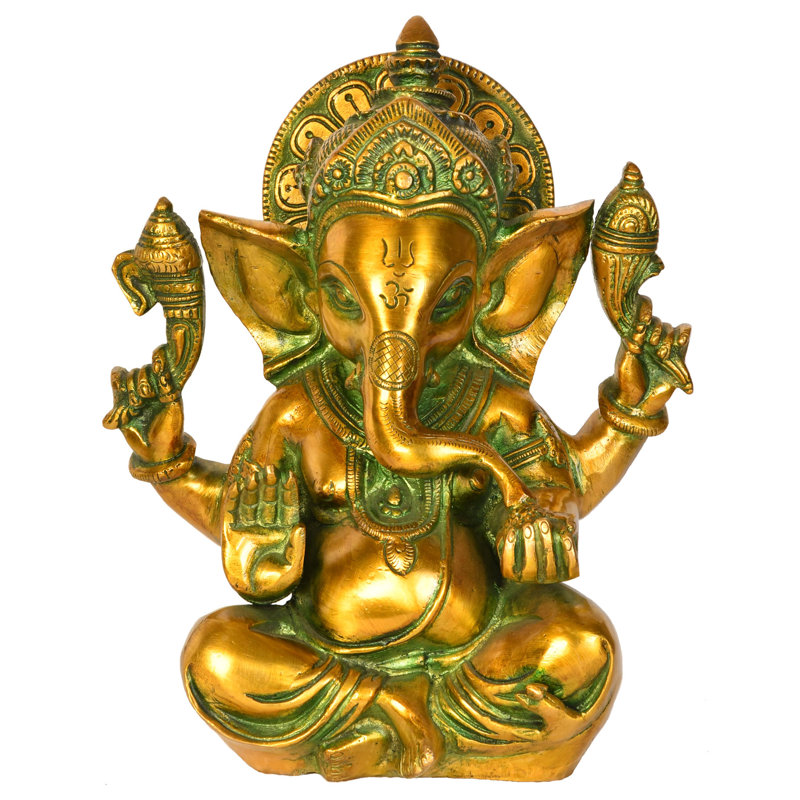 Couronne 8 po Ganesha Granting Abhaya