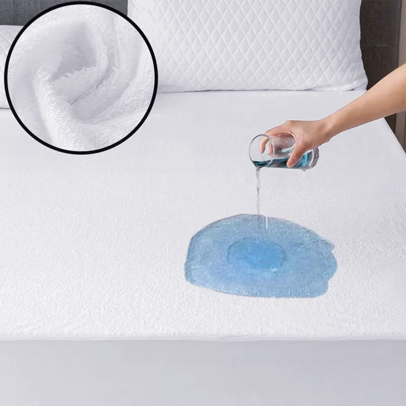Waterproof Terry Towel Mattress Protector, Single (3')