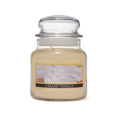 Bougie pour pot crème crème