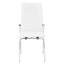Chaise d'appoint blanche (ensemble de 2)