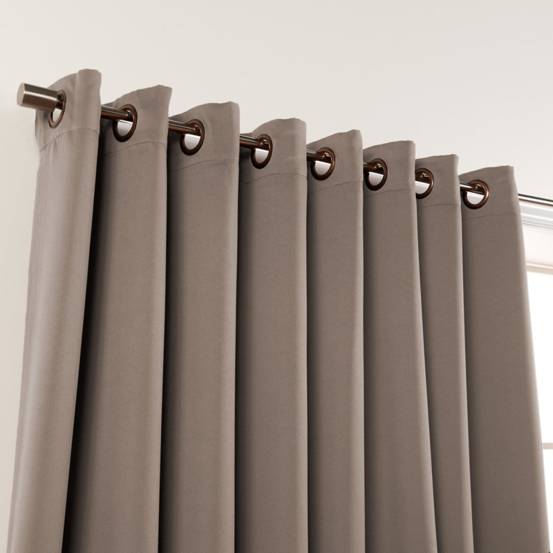 Colinton Curtain Single Panel, Dove, 100" W x 96" L
