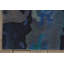 Tapis bleu marine moderne à motif abstrait Versailles-1114181770