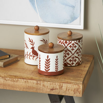 3 Piece Kitchen Canister Set
