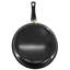 Poêle à frire antiadhésive noire en acier au carbone 11 pouces Gibson Home Delhi-98051383