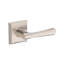 Wyndcliff Passage Lever with Chamfered Square Rose in Venetian Bronze-183790084