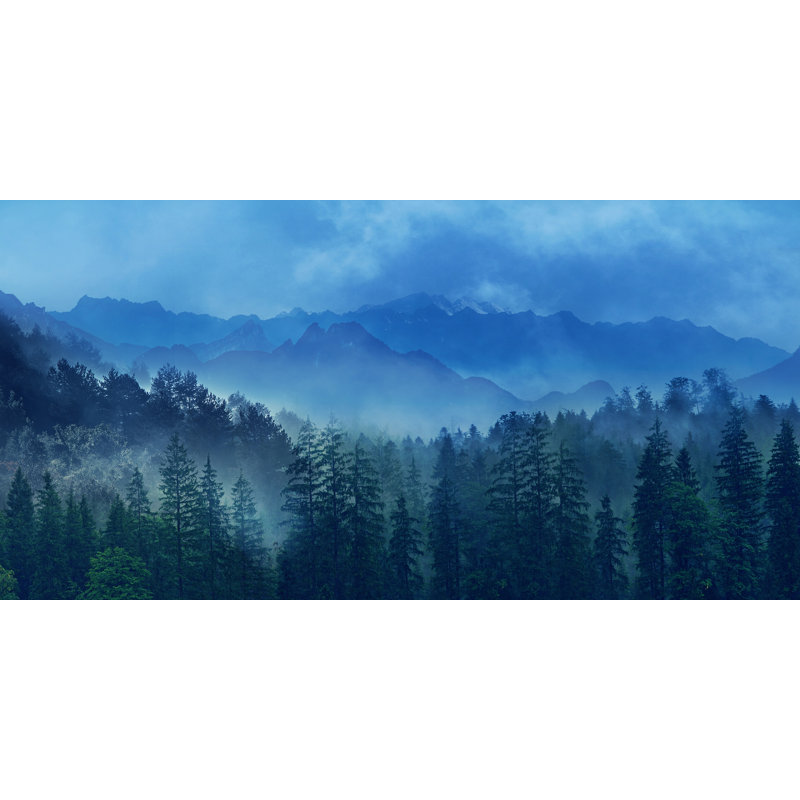 Impression sur toile sans cadre, H 30 po x l 60 po x P 0,1 po, Papier