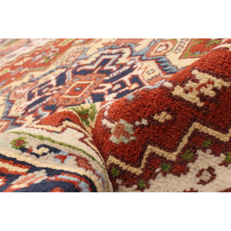 Terez One-of-a-Kind Rectangle 3'11" x 5'10" New Age Rectangle Wool Area Rug in Brown