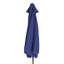 9 pi. Parasol de marché en polyester avec inclinaison et manivelle bleu marine-1755218503