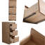 12" Freestanding Bathroom Side Cabinet With 3 Soft Close Drawers-118026470