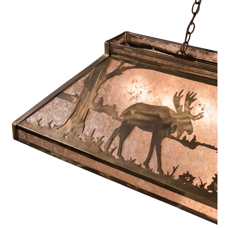 9 - Light Pendant, Silver Mica