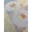 Tapis suédois rétro en laine jaune Mid-20Th Century 4 pi 8 po x 8 pi 1 po, signé KP