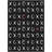 Arranjeet Machine Washable Black Indoor Rug-107264576