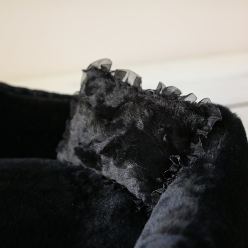 Traversin Josia Divine Dog, Noir
