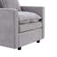 Chenille Fabric Upholstered Deep Single Seat Sofa Armchair For Reading, Relaxing And Enjoying Leisure Time In Living Room-2140122731