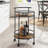 Rayfield Metal Serving Bar Cart-777798783