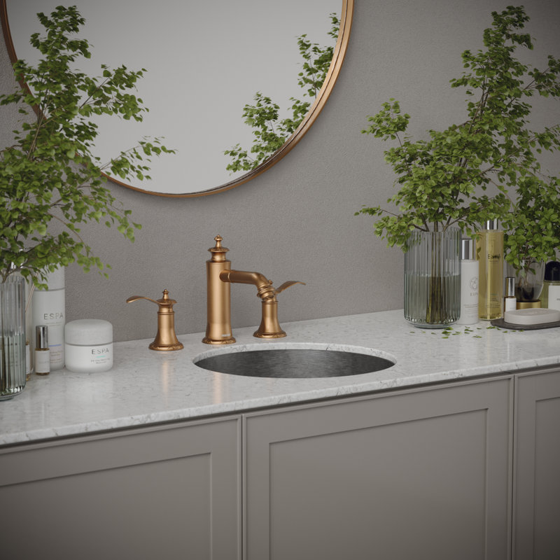 Karran Cinox 15.75'' Stainless Steel Circular Bathroom Sink, Stainless Steel
