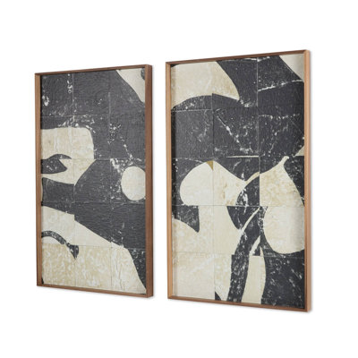 Fragment Diptych Set by Douglas Galloway