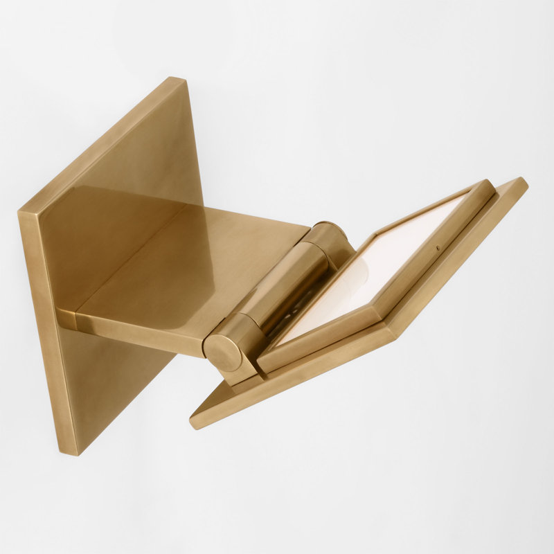 Angolo LED Flush Mounted Sconce, 5.8" H x 3.8" W x 4.5" D
