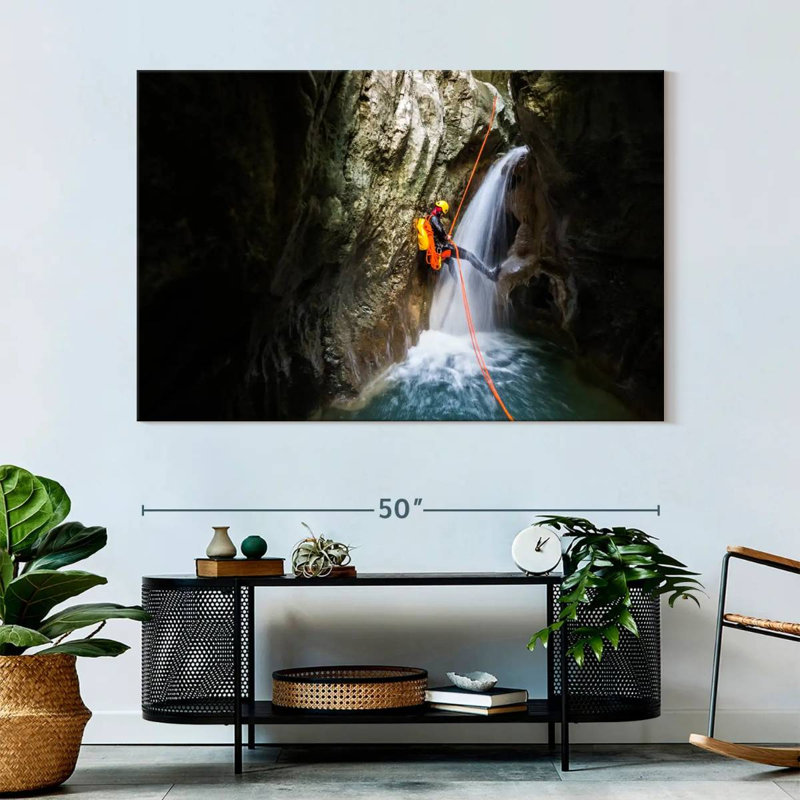 Rappel de cascade Sireci, H 34 po x l 51 po