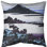Coussin Katsushika Hokusai Dawn at Isawa dans la province de Kai