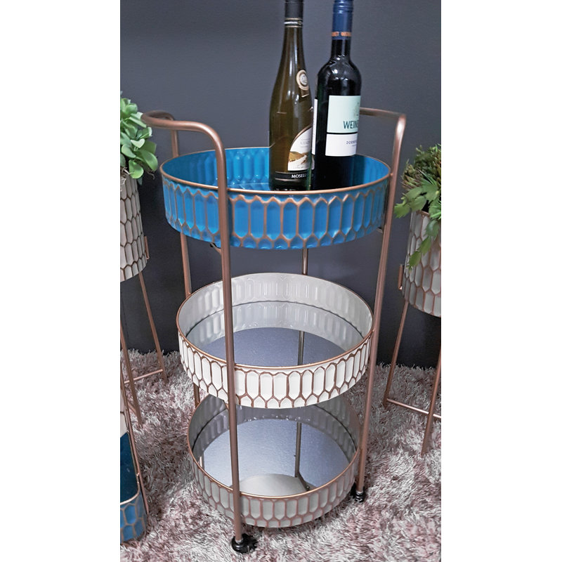 Baggs Metal Bar Cart